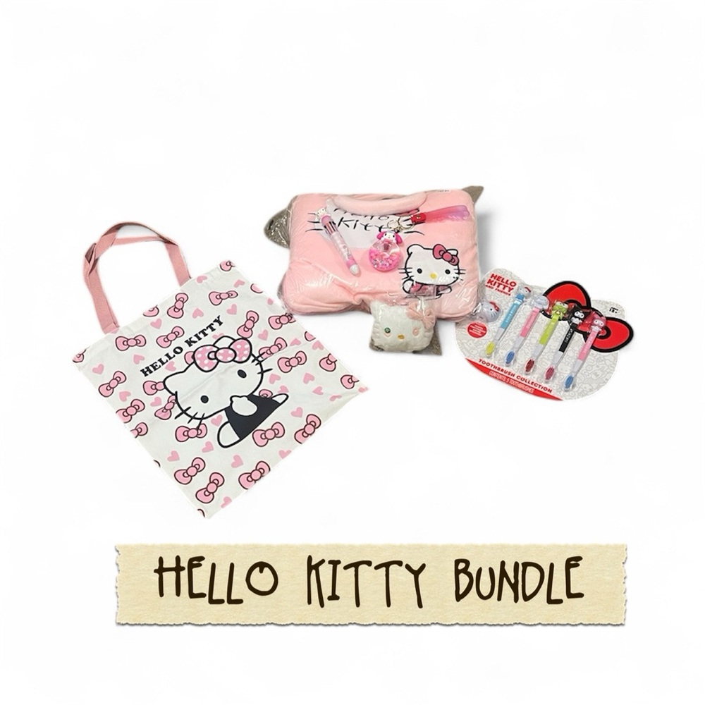 SANRIO Hello Kitty Tote Bag BUNDLE